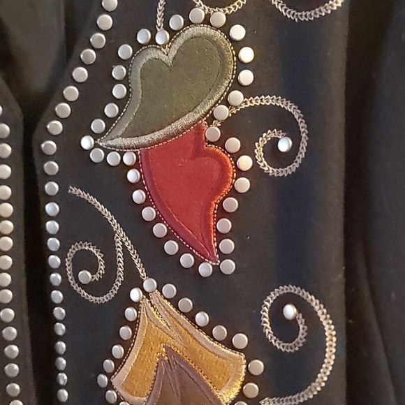 Vintage Double D Ranch Wear Waist Length blazer - Picture 5 of 5